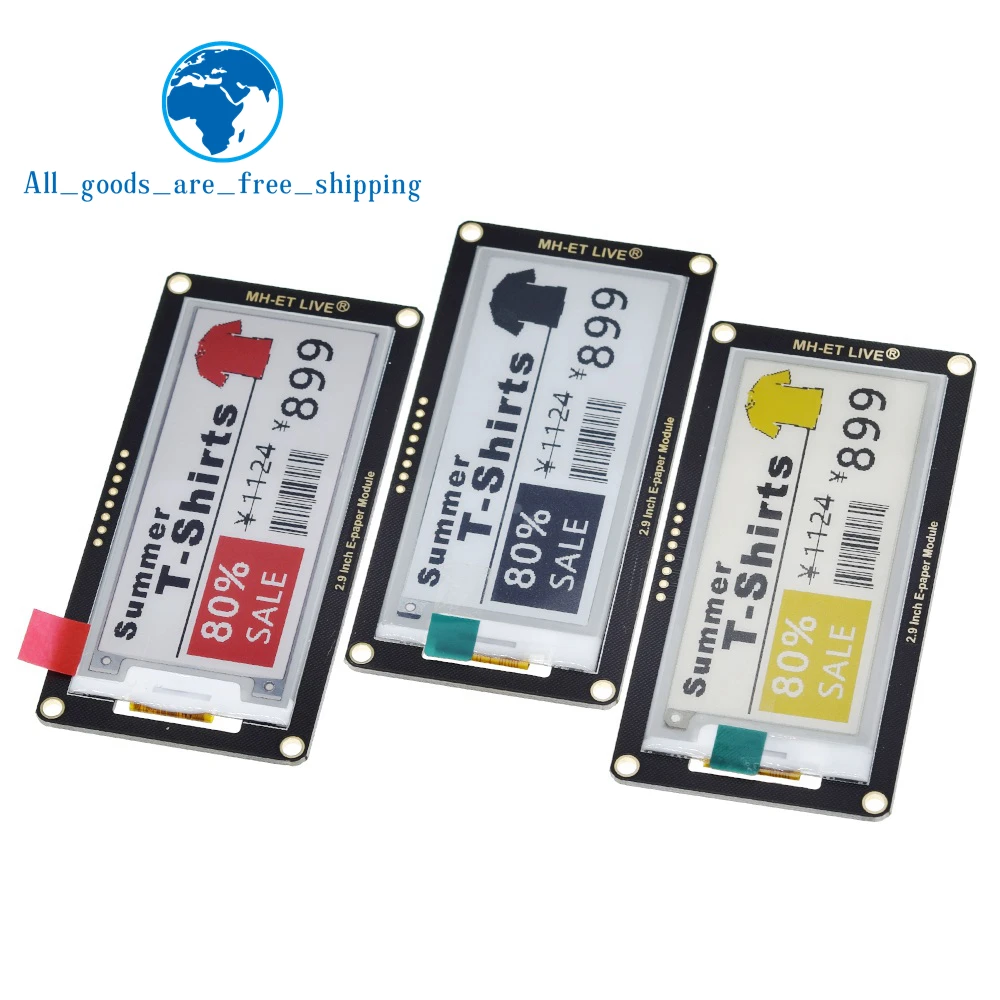 Модуль Epaper для Arduino UNO STM32 Raspberry PI ESP32 2 9 дюйма электронные чернила дисплей с