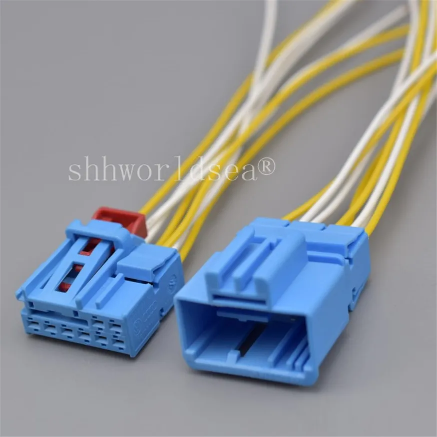 Shhworldsea 1Sets For Volkswagen Audi Original 1K8 972 928B 8PIN 자동차 테일 라이트 플러그 커넥터 남성 여성 소켓 1K8972928B