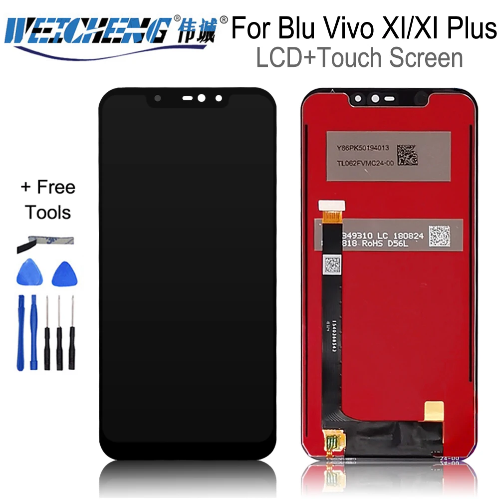 For Blu Vivo XI Plus LCD V0310WW V0311WW Display+Touch Screen Digitizer Assemble for BQ-6200L Aurora BQ Mobile BQS 6200L | Мобильные