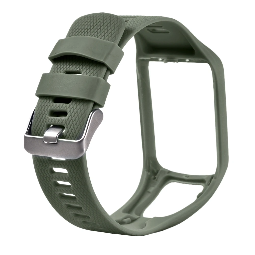 Замена для TomTom Runner 2/3 Spark/3 силиконовый ремешок дышащая повязка спортивные часы c GPS Аксессуары