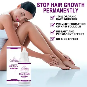 

Inhibits Hair Growth Sprays Whole body Prevents Hair Growth Being Mild Non-Irritating 10ml Hair Growth Inhibitor TSLM1