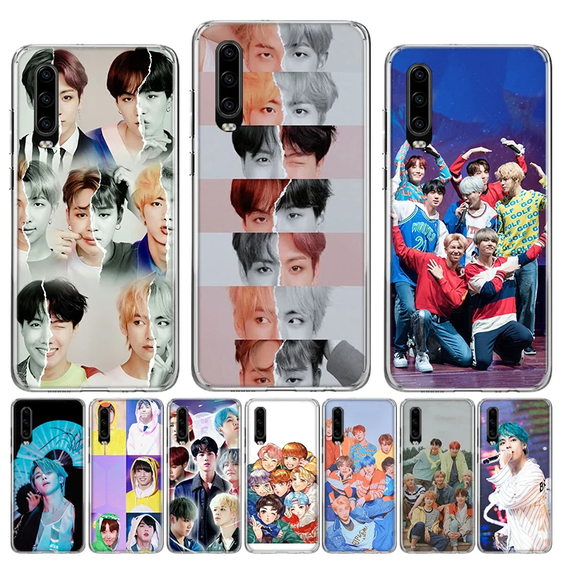 Корейский популярный KPop team Мягкий силиконовый чехол для Huawei Honor 10 9 lite P Smart Z Plus 8S 8X