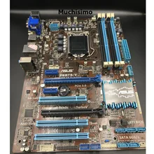 Asus LGA 1155 P8B75-V оригинальная настольная Материнская плата Intel B75 Socket i3 i5 i7 DDR3 32G SATA3 USB3.0 AT, протестированная материнская плата