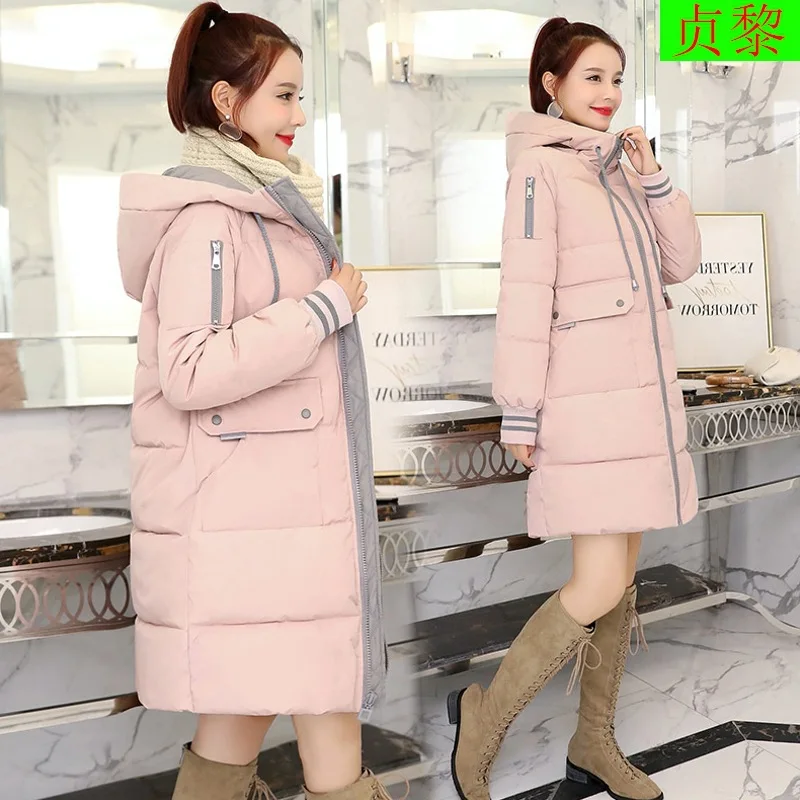 

2018 Winter New Style WOMEN'S Dress INS down Jacket Cotton-padded Clothes Fashion Korean-style down Coat Cotton-padded Jacket Co