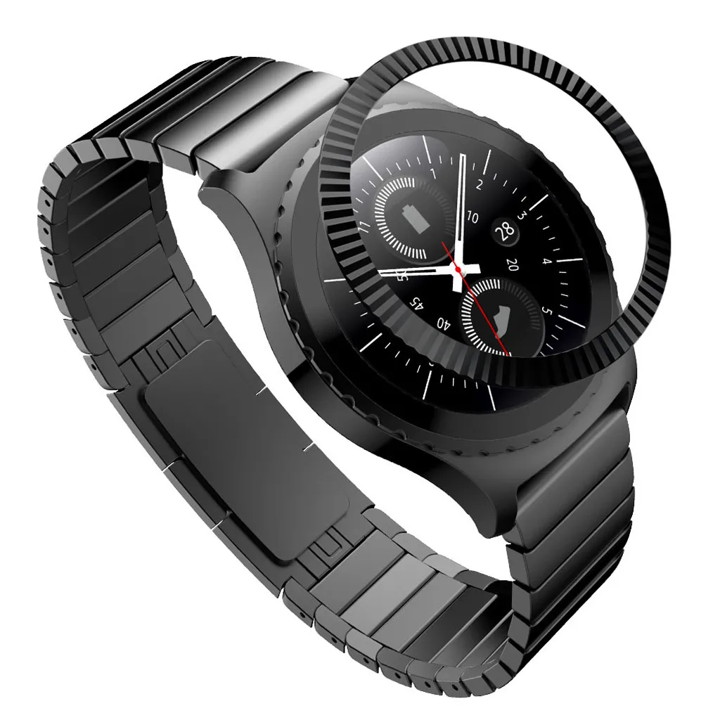 Кольцо Ouhaobin из нержавеющей стали для Samsung Gear S2 классическое кольцо смарт часов с