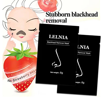 

LANBENA Hyaluronic acid b lackhead remover Tearing Deep Cleansing purifying peel off the Black head black mud face m ask