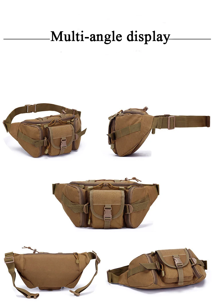 TOPTETN поясная сумка Универсальный для использования вне помещения и в походе сумки для альпинизма мульти карман походная сумка военные поясные сумки военная сумка