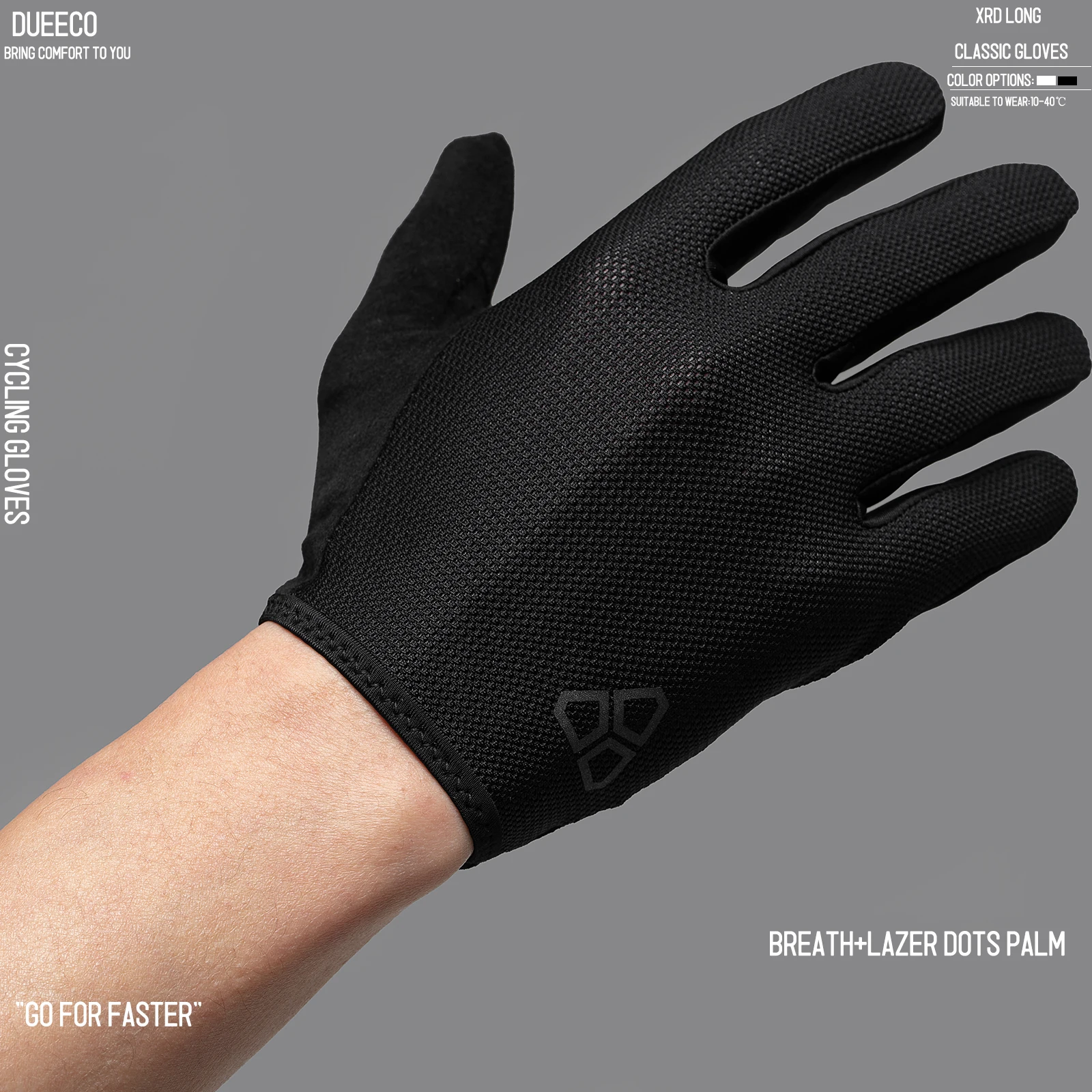 Guanti da bicicletta HITNEXT, guanti touch screen per moto da mountain bike, guanti da sci da sci invernali a 2 dita senza dita per uomo donna