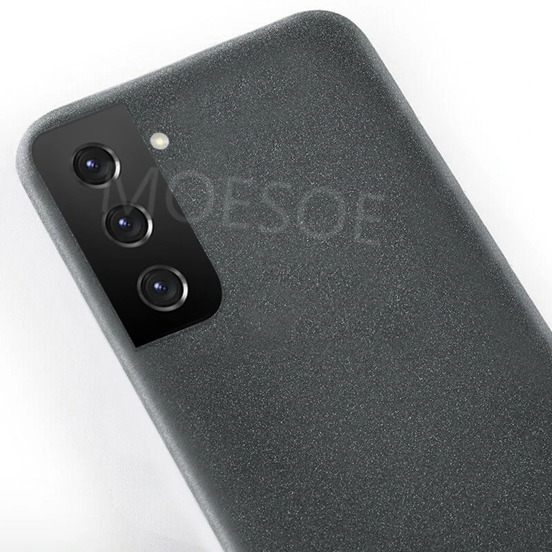 Sandstone Solid Plain Matte Silicone Phone Case For Samsung A52 A72 5G A82 S21 Ultra S20 FE A31 A51 A71 Note 20 Ultra Back Cover