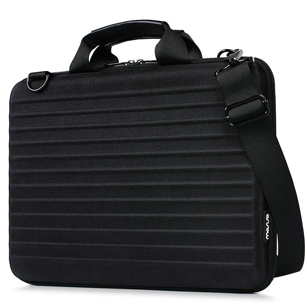 Black Mosiso EVA Жесткий Чехол 13,3 дюйма для Macbook Air/Pro/retina на молнии, Противоударная сумка для iPad Pro 12,7 ноутбука acer Asus lenovo - Цвет: Black