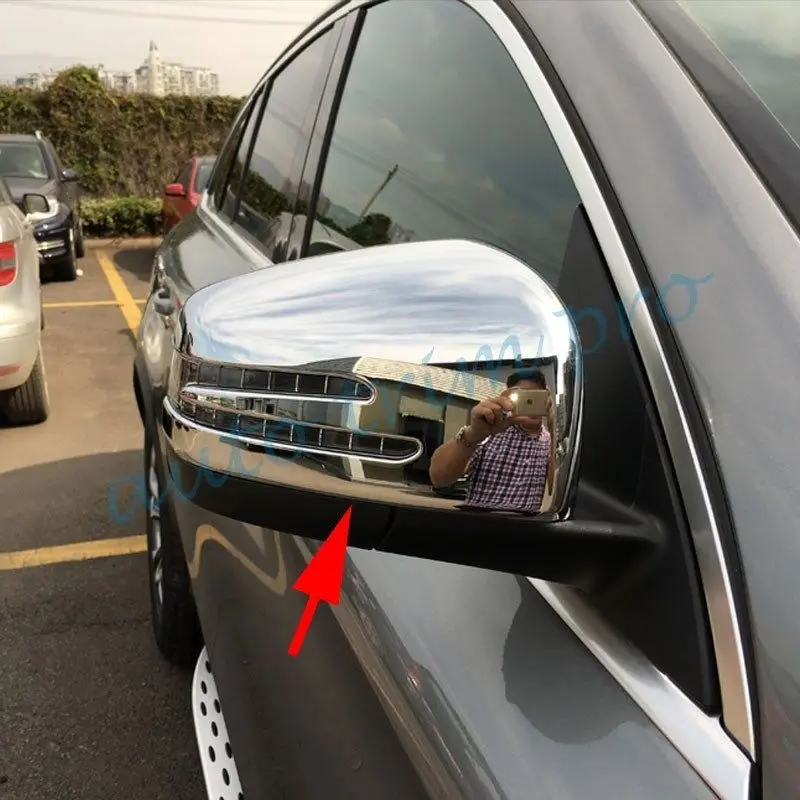 

Chrome Rearview Rear View Side Mirror Cover Trim Fit For Benz GLE Wagon W166 Coupe C292 X166 2016 2017 2018 2019 Accessories