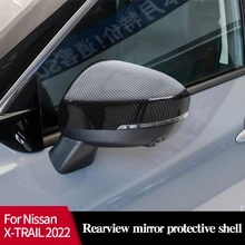 

Rearview Mirror Protective Shell For Nissan X-TRAIL T32 2022 ABS Scratch-resistant Side Mirror Cover Exterior Accessories