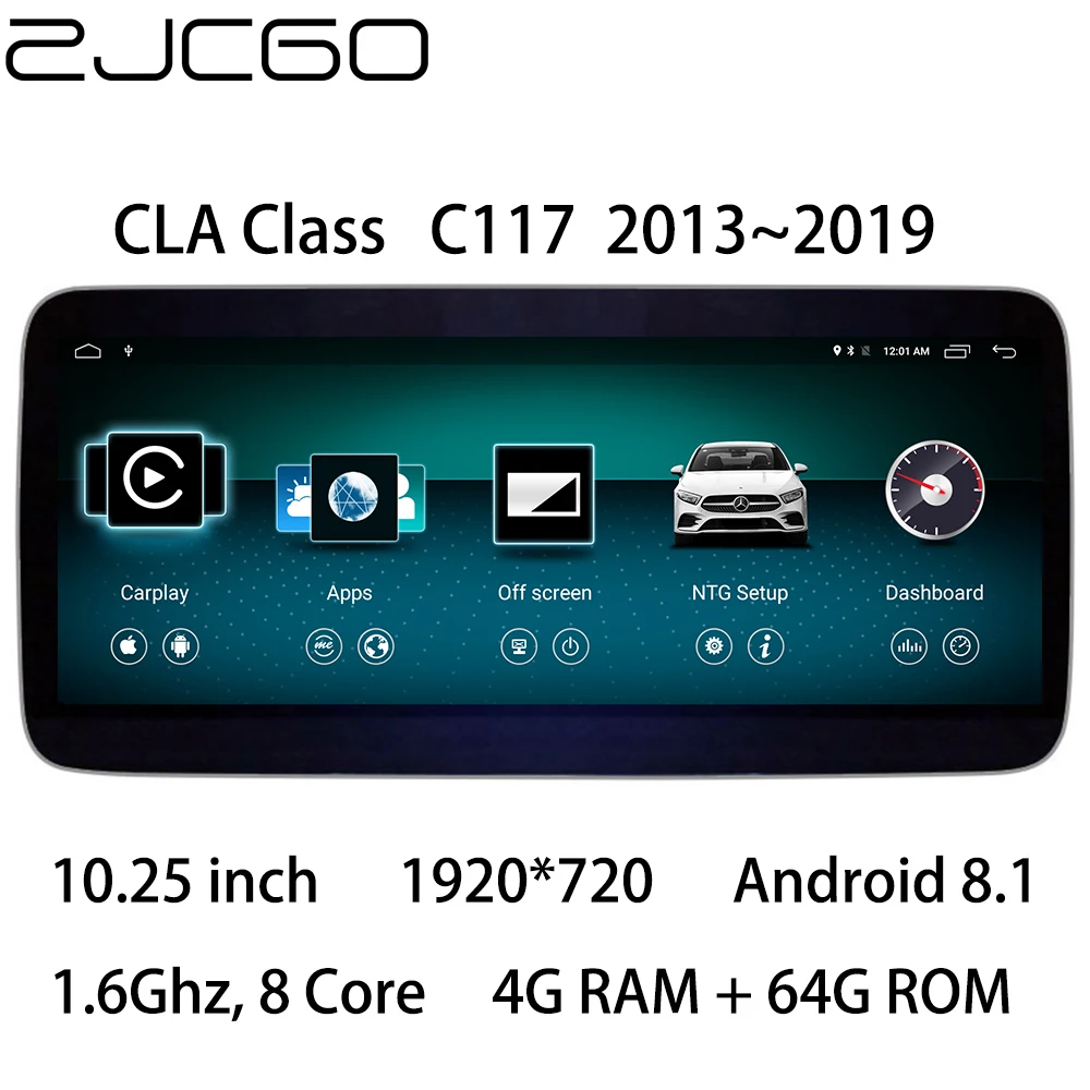 

Car Multimedia Player Stereo GPS DVD Radio Navigation Android Screen for Mercedes Benz CLA Class C117 CLA180 CLA200 CLA220 CLA45
