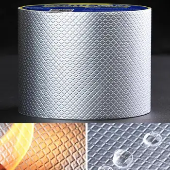 

Waterproof Butyl Rubber Tape Self Adhesive High Temperature Resistance For Pipe Repair Stop Leak Sticker