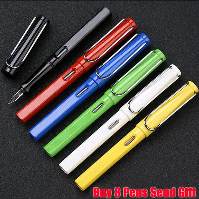 

Free Send Classic Design LM Safari Shape Fountain Pen Nice Quality School Student Writing Pen Buy 3 Pens Send Gift