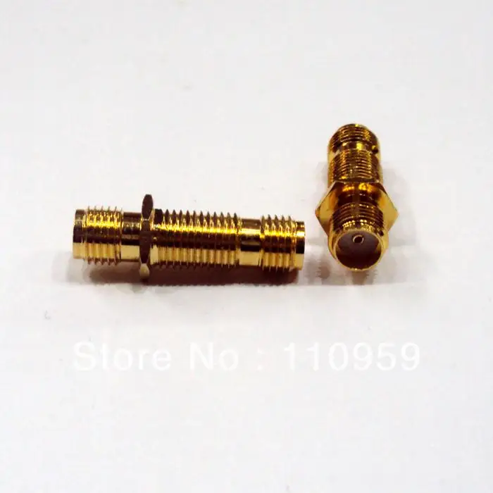 

DHL/EMS SMA-KKA (50 ohms), high-frequency coaxial Connectors SMA male thread bore double-pass-A2