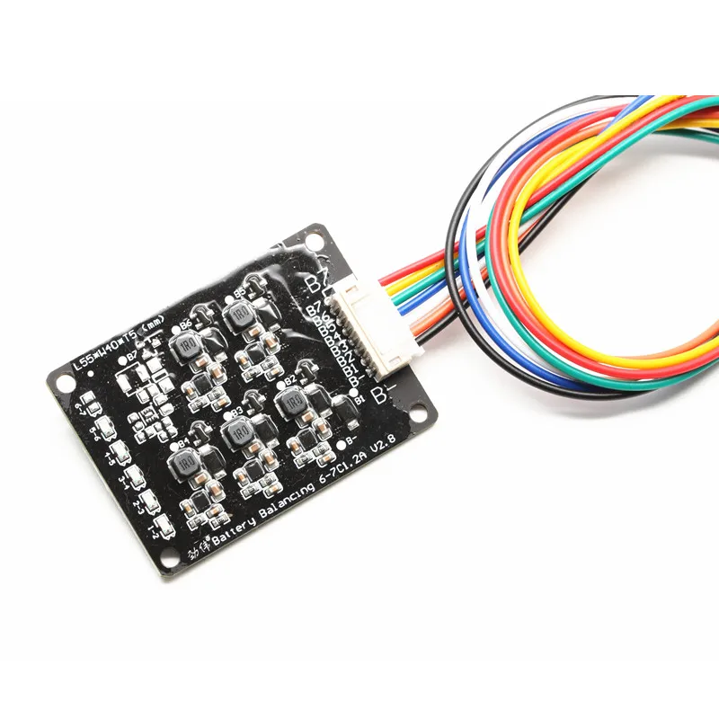 

BMS 6S Balance Li-ion Lifepo4 Lithium Battery Active Equalizer Balancer Energy Transfer Board BMS 1.2A balance