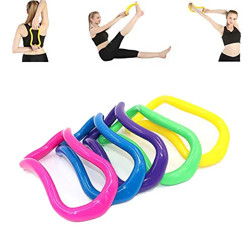 

Pilates Yoga Fitness Ring Gym Sports Exercise Body Stretching Training Strength Workout Massage Bodybuilding Exercise