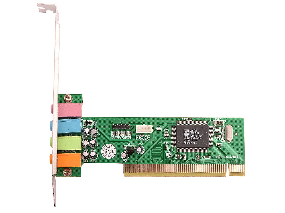 Звуковая Карта PCI C-Media 8738 4channel CMI8738-SX4C OEM | AliExpress
