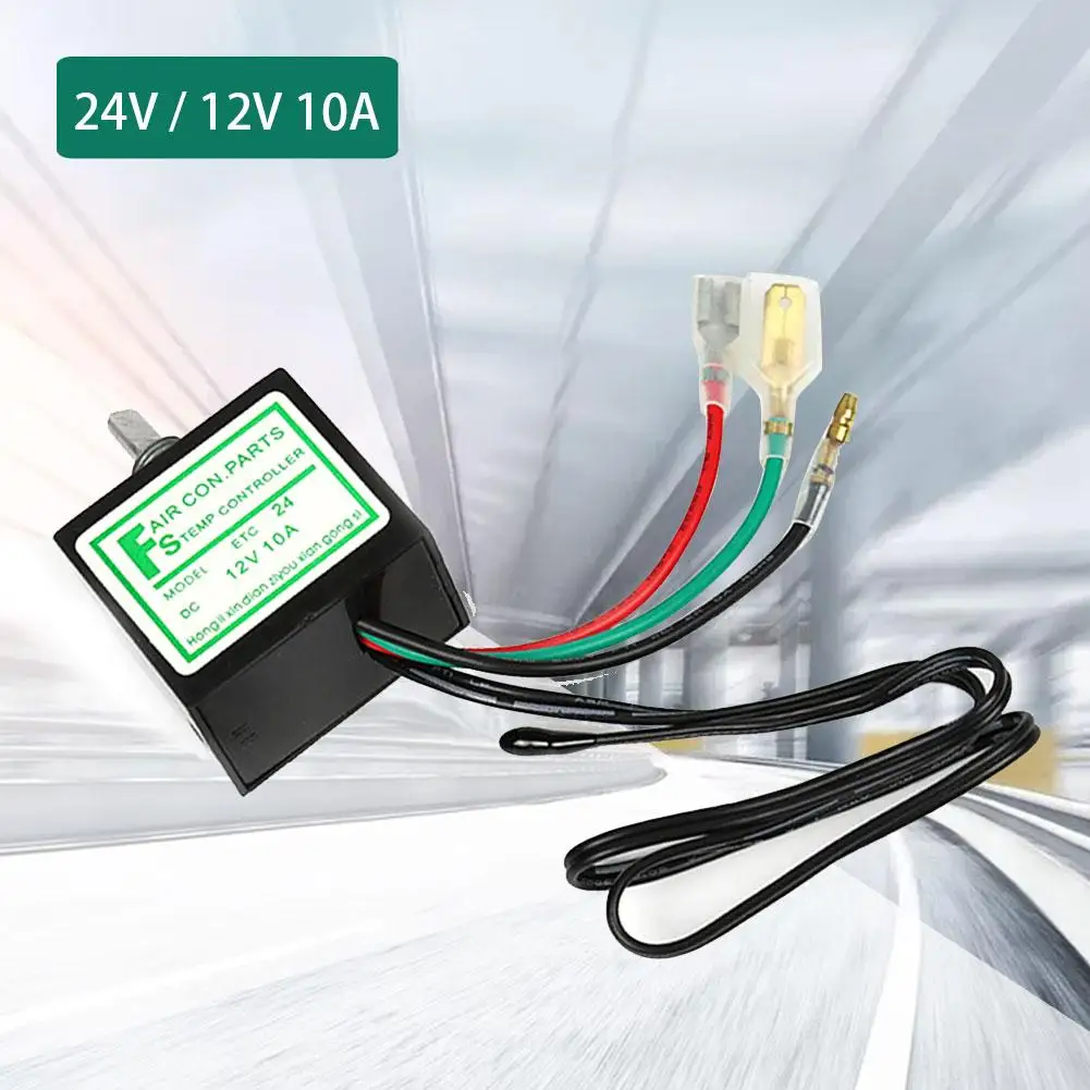 Car Thermostat Electronic Thermostat Car Air Conditioner Universal ...