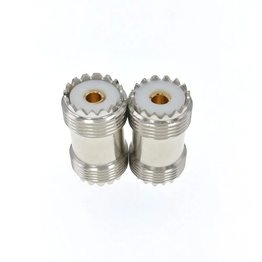 10pcs PL-259 UHF Female To Coax Cable Adapter S0-239 Double Connector Plug | Обустройство дома