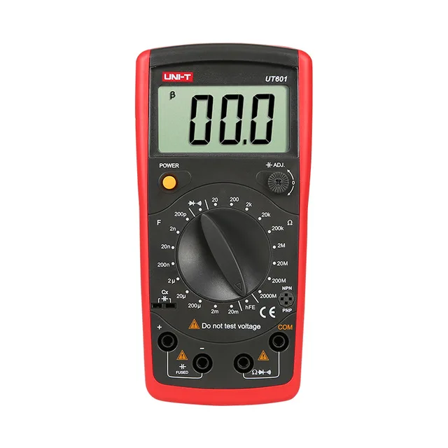 Uni-t UT601/UT603 инструмент для измерения емкости и индуктивности LCR фарадметр сопротивление конденсаторы транзистор диодный тестер - Цвет: UT601