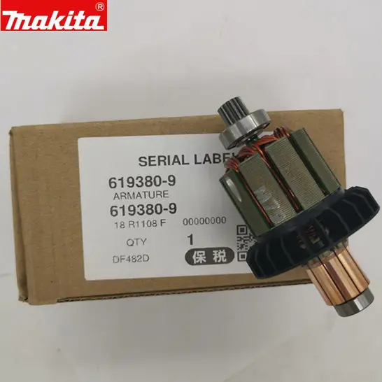 

Makita 619380-9 Armature For DF482D DDF482RME DHP482RME DDF482RFE DDF482Z DDF482