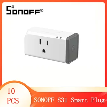 

New Sonoff S31 Smart Switch US Plug With Energy Monitoring US Standard Work Smart Home With Amazon Alexa Google Home IFTTT
