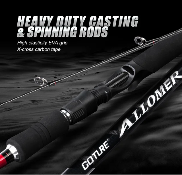 Goture ALLOMER Spinning Casting Fishing Rod 2.13m 2.58m 2.88m 3.04