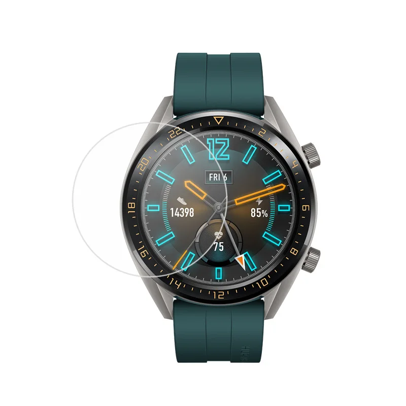 3 шт. Защитная пленка для экрана из закаленного стекла для huawei watch GT Active/Элегантные умные часы твердость 9H HD аксессуары для часов