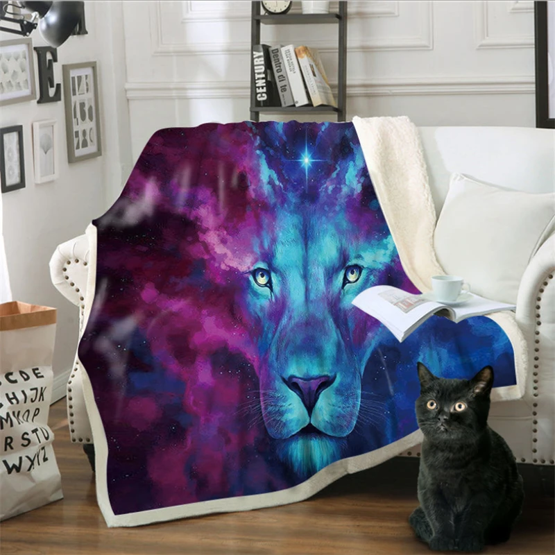 

Blankets for Beds 3D Printing Cute Animal Cotton Fleece Blanket Sweatshirt Blanket 150cmX200cm Custom Blanket Wearable