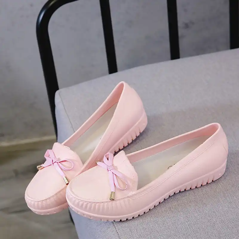 rain shoes for women flats