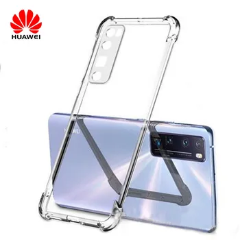 

Huawei P40pro case Transparent four-corner drop-proof mobile phone case huawei P30 30pro 40lite mate20 30 pro Protective shell