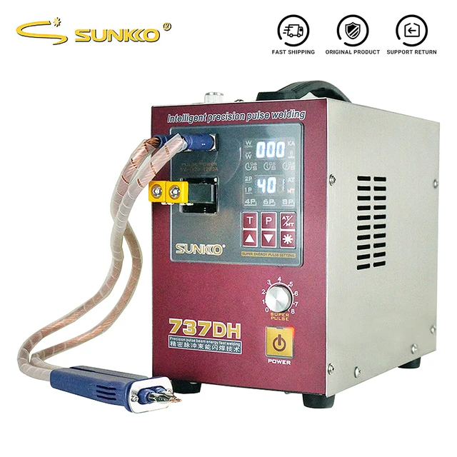 日本限定 SUNKKO 709AD バッテリー 3.2KW 溶接ペン スポット 自動 溶接