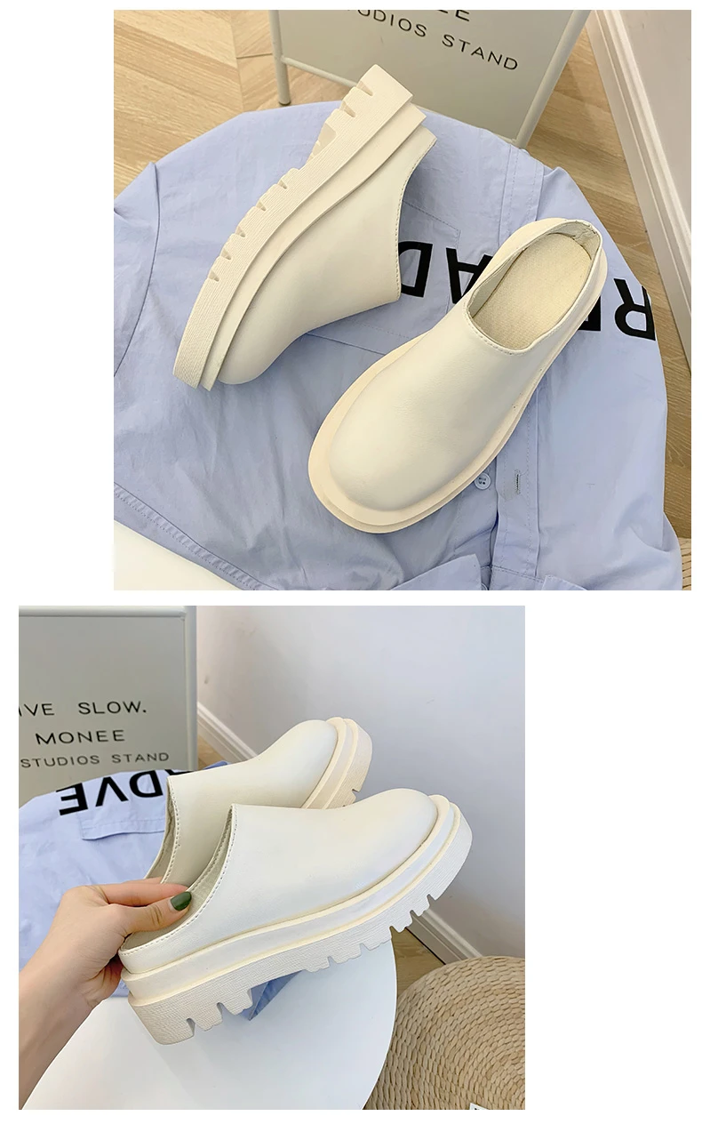 closed toe platform loafers