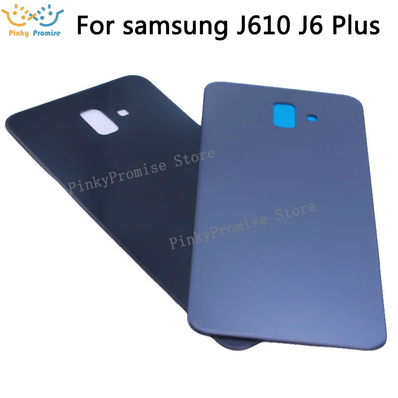 New J6 Plus Battery Cover For Samsung Galaxy J6+ 2018 J610 J610F Back Rear Glass Door Housing Case | Мобильные телефоны и