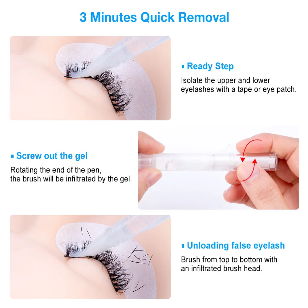 Новинка 2020 профессиональная ручка для наращивания ресниц клей крем паста