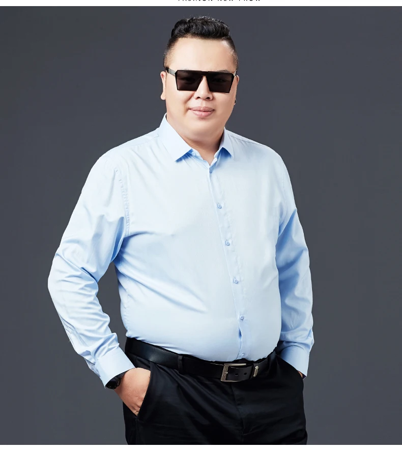 Большие размеры большие 6XL 8XL 9XL 10XL 12XL 14XL рубашки мужские с длинным рукавом хлопок деловые мужские розовые черные офисные рубашки 54 52 58