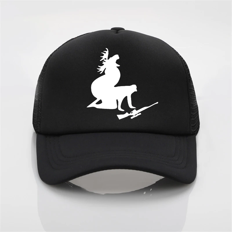 Модная шляпа Moose охотничья печать шапка с сеткой бейсболка Мужская и wo мужская летняя Трендовая шапка новая молодежная Джокер Солнцезащитная шляпа пляжный козырек шляпа