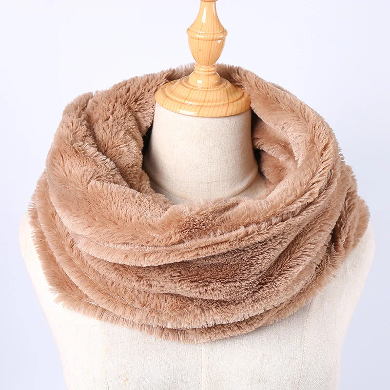 

Wholesale Thickened Hair Scarf by New Fast-Selling Wish Scarf Warm Hundred-Set Head and Neck Factory in 2019