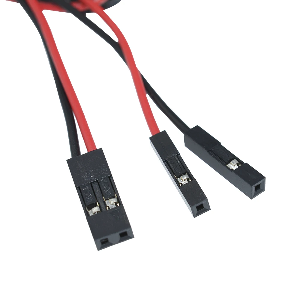 2pin 5 шт. 2Pin 3Pin 4Pin 70 см набор кабелей Женский-Женский Соединительный провод для Arduino 3d принтер Reprap 2 3 4 pin - Цвет: 2pin