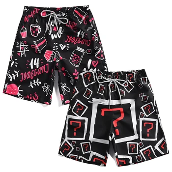

Men Shorts Men's Beach Pants Men's Quick-Dry Pants Waterproof Men's Surfing Pants Hawaii Pants Men's Printed Beach Pants
