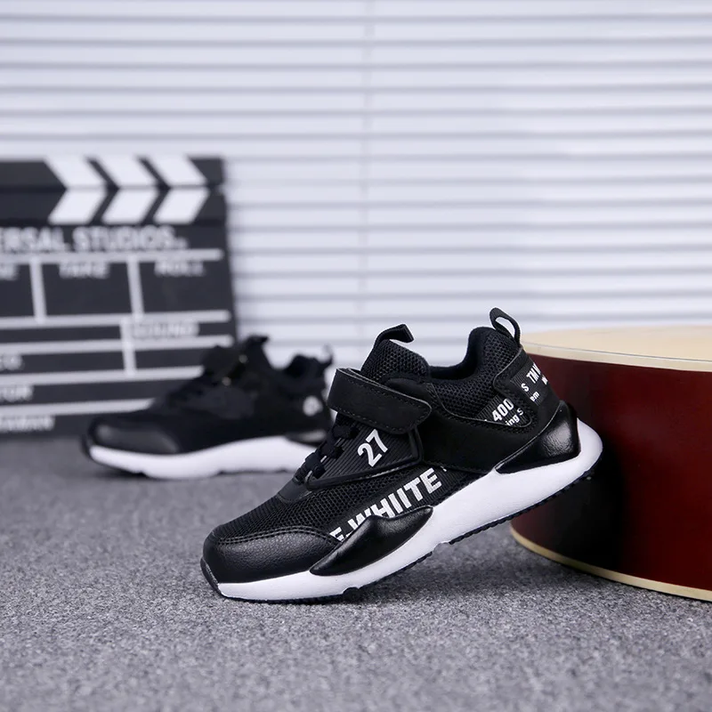 

Breathable BOY'S Shoes 19 Autumn New Style Children Sports Shoes Korean-style Fashion Boy Trendy Shoes Soft Bottom Anti-slip STU