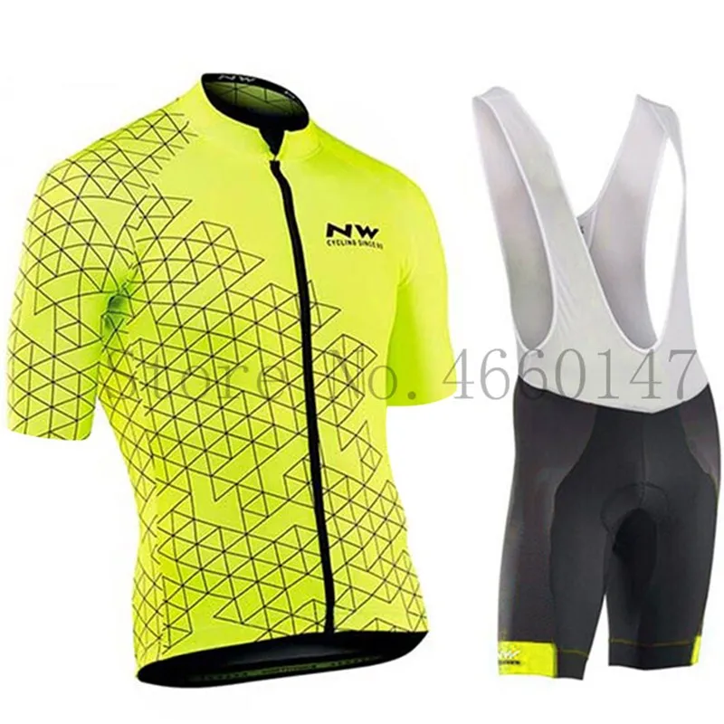 3 Набор Джерси для велоспорта Pro Team унисекс Nw велосипедная одежда Ropa Ciclismo Mujer Mtb горный велосипед летний комплект с шортами - Цвет: 3