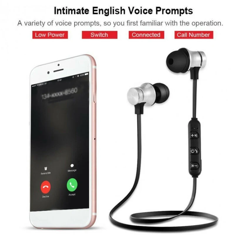 XT11 Беспроводные Bluetooth 4 2 стерео наушники портативные спортивные вкладыши