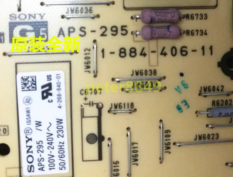KDL-46HX720 46NX720 Мощность доска 1-884-406-11 APS-295