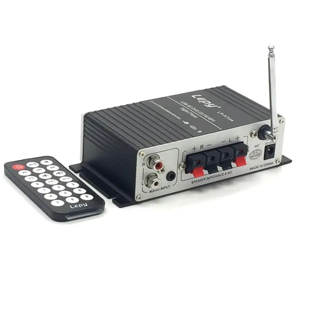 TWISTER.CK LEPY Bluetooth Mini Power Audio Amplifier Hi-Fi AMP MP3 FM USB SD AUX Car Home