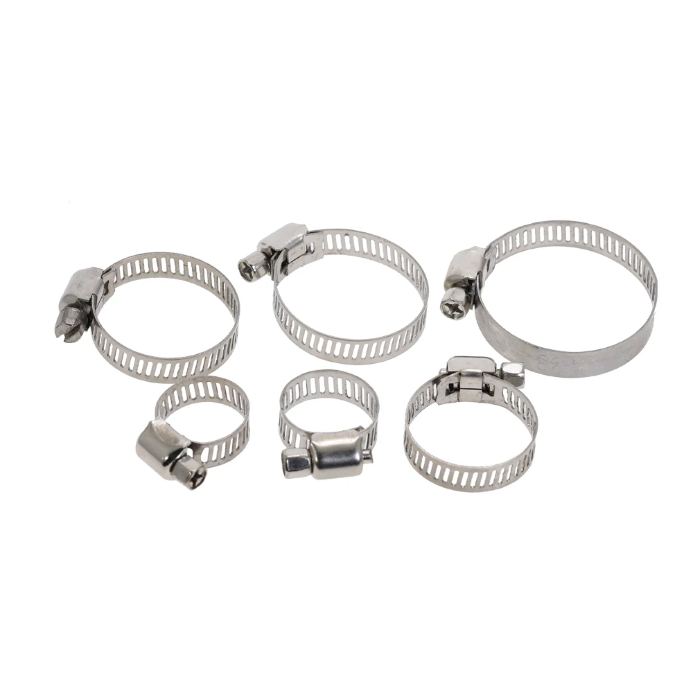 Hose Clamp High Quality Screw Worm Drive - Image 3
