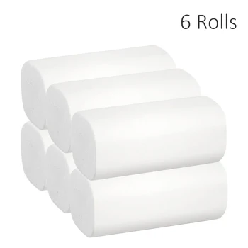 

New Tissues Roll Paper Towel Household Soft Toilet Paper Skin-friendly Wood Pulp for Home Bathroom Hotel Public Places