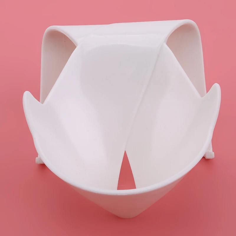 Bathroom Soap Box Portable Home Bathroom Soap Dish Box Tray Student Dormitory Free Punching Soap Box Supplies - Цвет: white